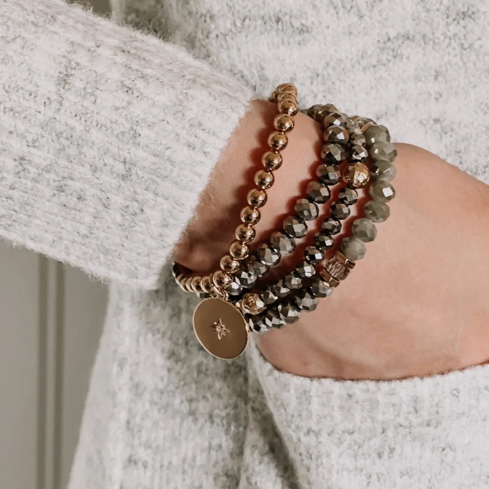 This beautiful bracelet stack will go with everything in your closet! - Picture 3 of 3